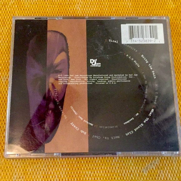 Method Man (Wu-Tang) - “Tical” CD 💿 - Picture 2 of 3